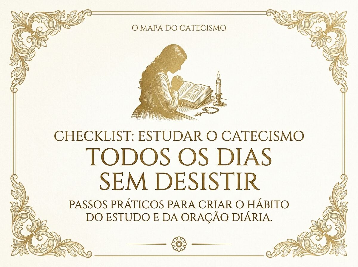 Checklist de estudo diário